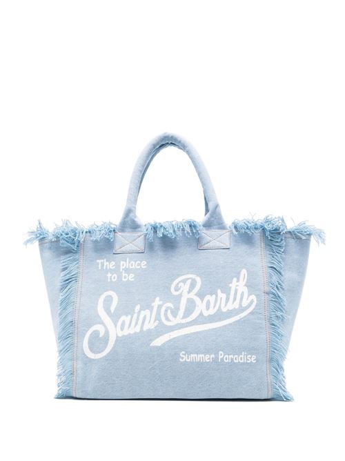 Borsa donna a spalla Vanity celeste MC2 SAINT BARTH | VANITY shoulder00426L